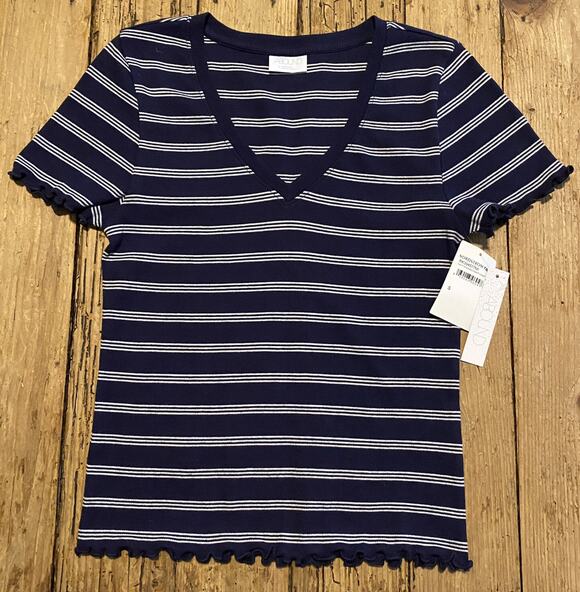 Abound Tops - ABOUND Womens Size S ‘’Navy Evening Nantucket’’ Striped Top. NWT